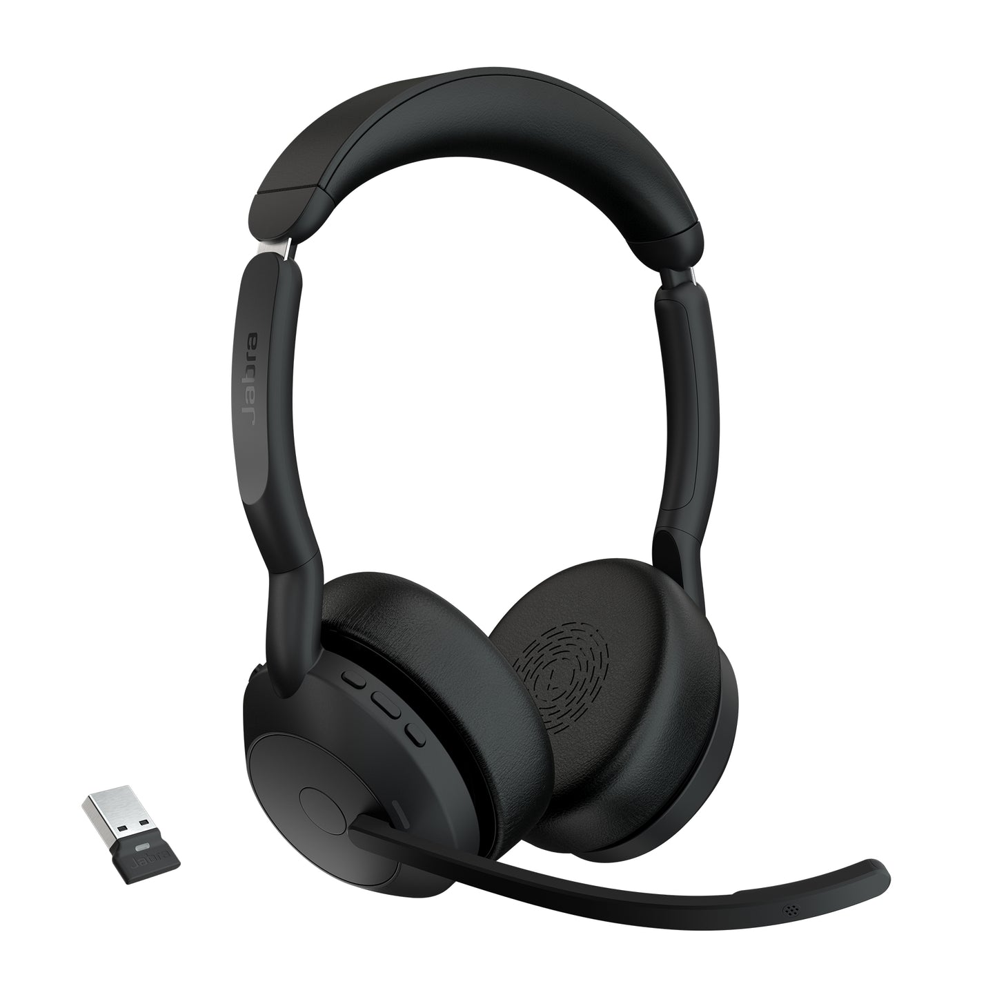 JABRA Evolve2 55, USB-C, MS Stereo, Headset, Black
