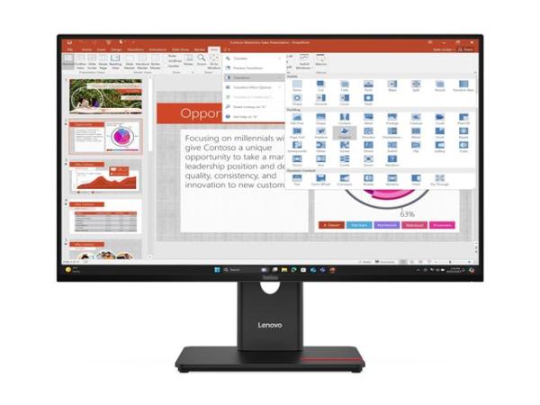 LENOVO ThinkVision T27-40/IPS FHD/DP/4ms/HDMI 27" Monitor