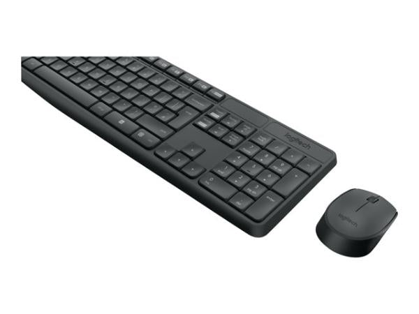 LOGITECH MK235 Wireless Combo Keyb+Mouse, Nordic