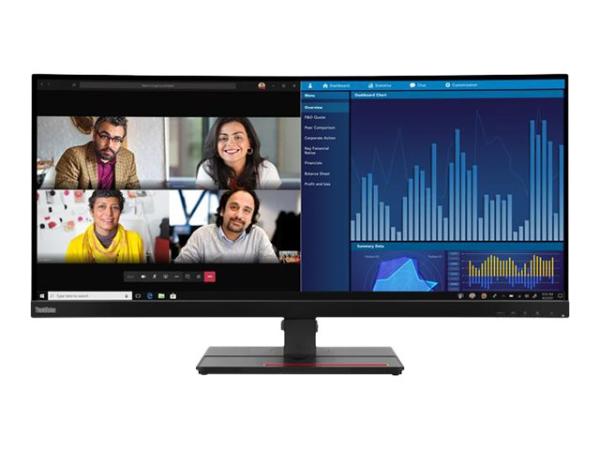 LENOVO ThinkVision P34w-20 34" USB-C Curved WQHD Monitor