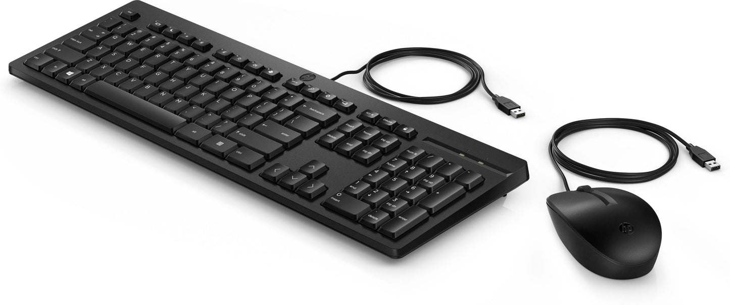 HP 225 Sats med tangentbord och mus USB - CIRKULERAD