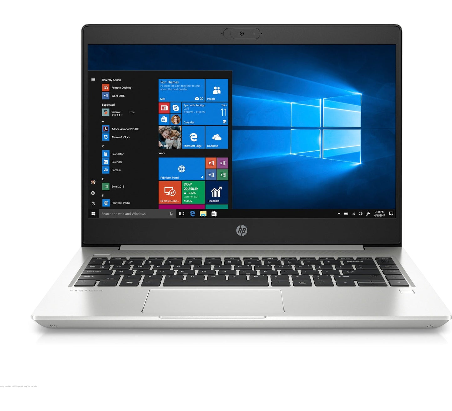 HP ProBook 440 G7 / 14"FHD / i5-10210U / 8GB DDR4 / 256GB / Wi-Fi 6 / Win10Pro - CIRKULERAD
