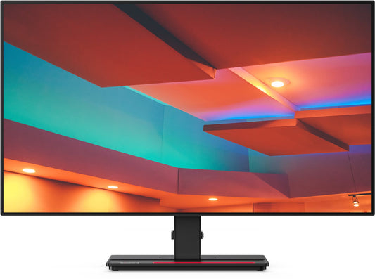 ThinkVision P27h-20 - 27 inch - Quad HD IPS LED Monitor - 2560x1440 - Pivot / HAS / RJ45 / Speakers