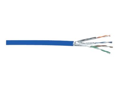 CAT 6A U-FTP installation cable - 500 MHz Eca (EN 50575) - AWG 23/1 - 305 m drum - sx - Black