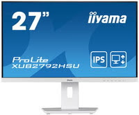 ProLite 27 inch - Full HD IPS LED Monitor - 1920x1080 - White - Pivot / HAS / Speakers