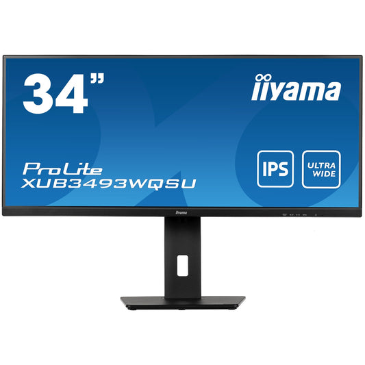 ProLite 34 inch - UltraWide Quad HD IPS LED Monitor - 3440x1440 - HAS