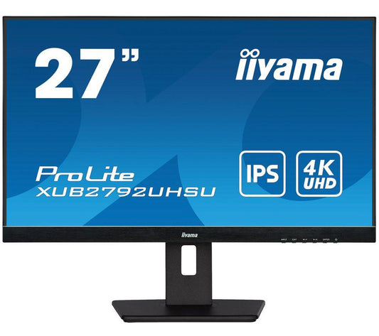 Prolite 27 inch - 4K IPS LED Monitor  - 3840 x 2160 - Pivot / Speakers