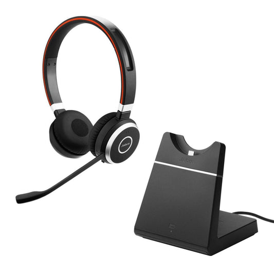 Evolve 65 SE - MS Stereo Headset - With charging stand