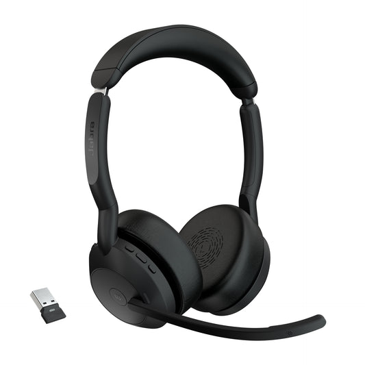 JABRA Evolve2 55 MS Stereo-Headset-On-Ear/wireless