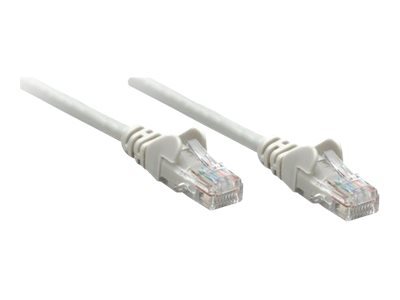 Network Cable, Cat6 certified, CU, U/UTP, PVC, 5 m, Gray