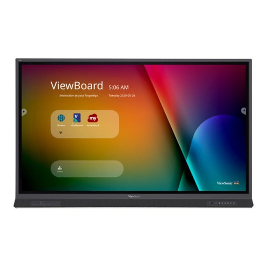 ViewBoard 52serie touchscreen - 65inch - 4K - Android 9.0 - IR 400 nits - USB-C - DP - 2x15W + sub 15W + array mic 4/32GB