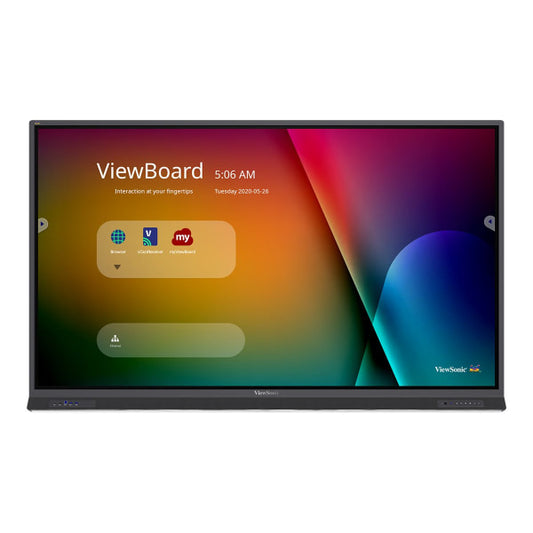 ViewBoard 52serie touchscreen - 86inch - 4K - Android 9.0 - IR 400 nits - USB-C - DP - 2x15W + sub 15W + array mic 4/32GB