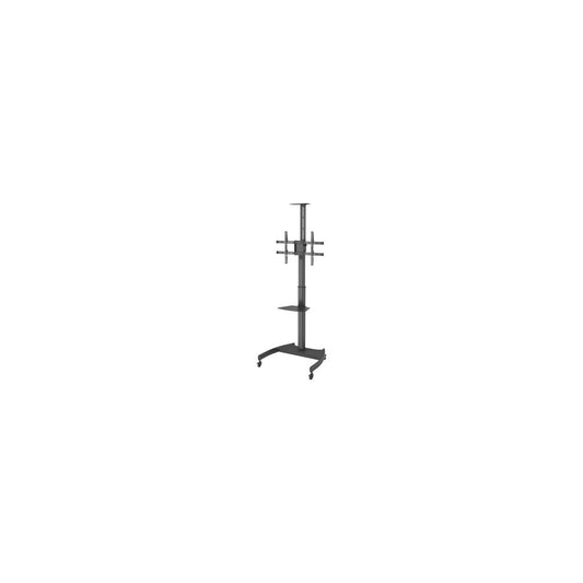 37-70 inch - Mobile Flat Screen Floor Stand (height: 130-162 cm)