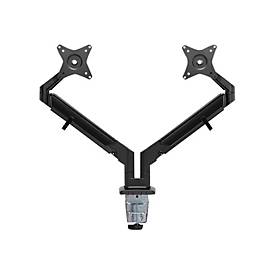 17-32 inch - Flat screen desk mount for 2 screens (clamp)