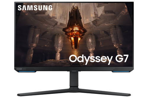 Odyssey G7 - 28 inch - 4K Ultra HD IPS LED Smart Gaming Monitor - 3840x2160 - 144Hz - Pivot / HAS / RJ45