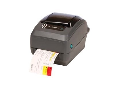 GX430t Desktop Direct Thermal/Thermal Transfer Printer - Monochrome - Label Print - Ethernet - USB - Serial - 103.89 mm width