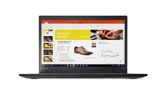 Lenovo ThinkPad T470s 14" / Core i5-7300U / 16GB / 256GB SSD / Windows / Svart