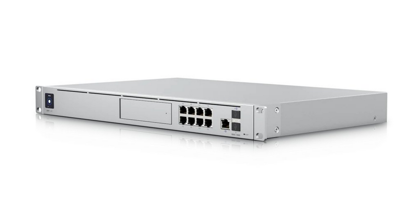 Ubiquiti UDM-SE | Console | UniFi Dream Machine, 8x RJ45 1000Mb/s, 1x SFP+, 1x RJ45 2.5Gb/s WAN, 1x SFP+ WAN, 128GB SSD