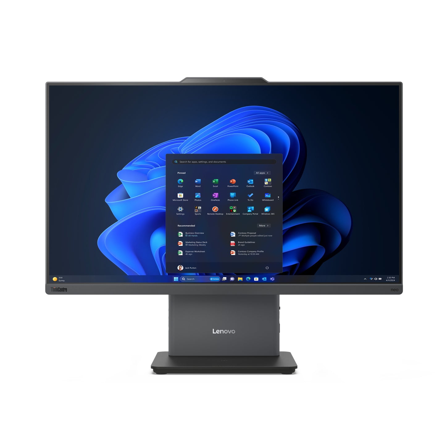 LENOVO THINKCENTRE NEO 50A 24 G5 / Intel Core i5 13420H / 16GB / 512GB SSD NVMe M.2 / Windows 11 Pro