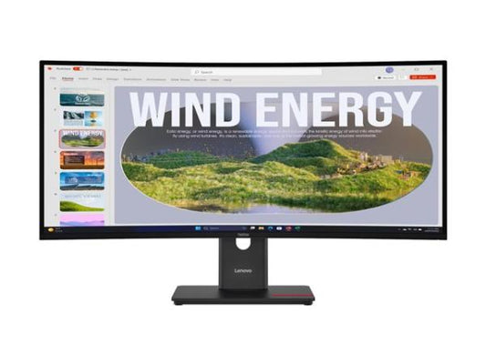 LENOVO Lenovo ThinkVision T34WD-40WQHD/webCAM34''Monitor