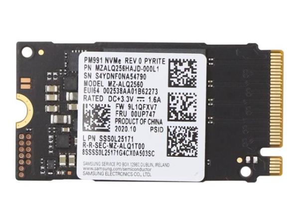 LENOVO ThinkPad 256GB M.2 2242 PCIe NVMe 3x4