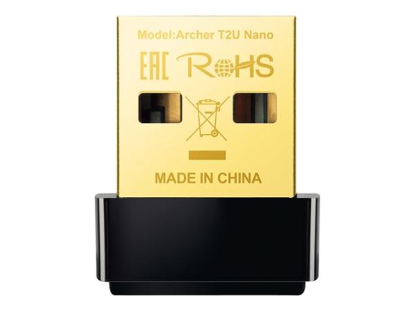 TP-LINK Archer T2U Nano 2.4 GHz, 5 GHz