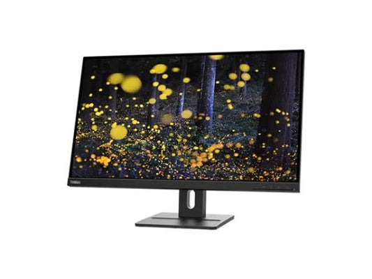 LENOVO ThinkVision E27q-20 - 27"QHD Monitor-HDMI,DP/Speak