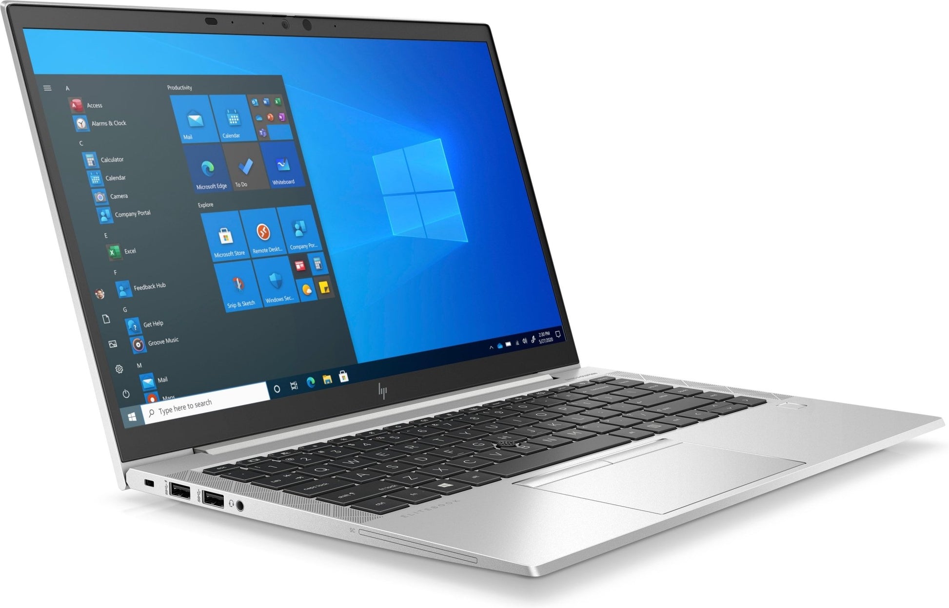 HP EliteBook 840 G8 Notebook / Intel® Core™ i7-1185G7 / 35,6 cm (14") Full HD / 16 GB DDR4-SDRAM / 512 GB SSD / Silver - CIRKULERAD