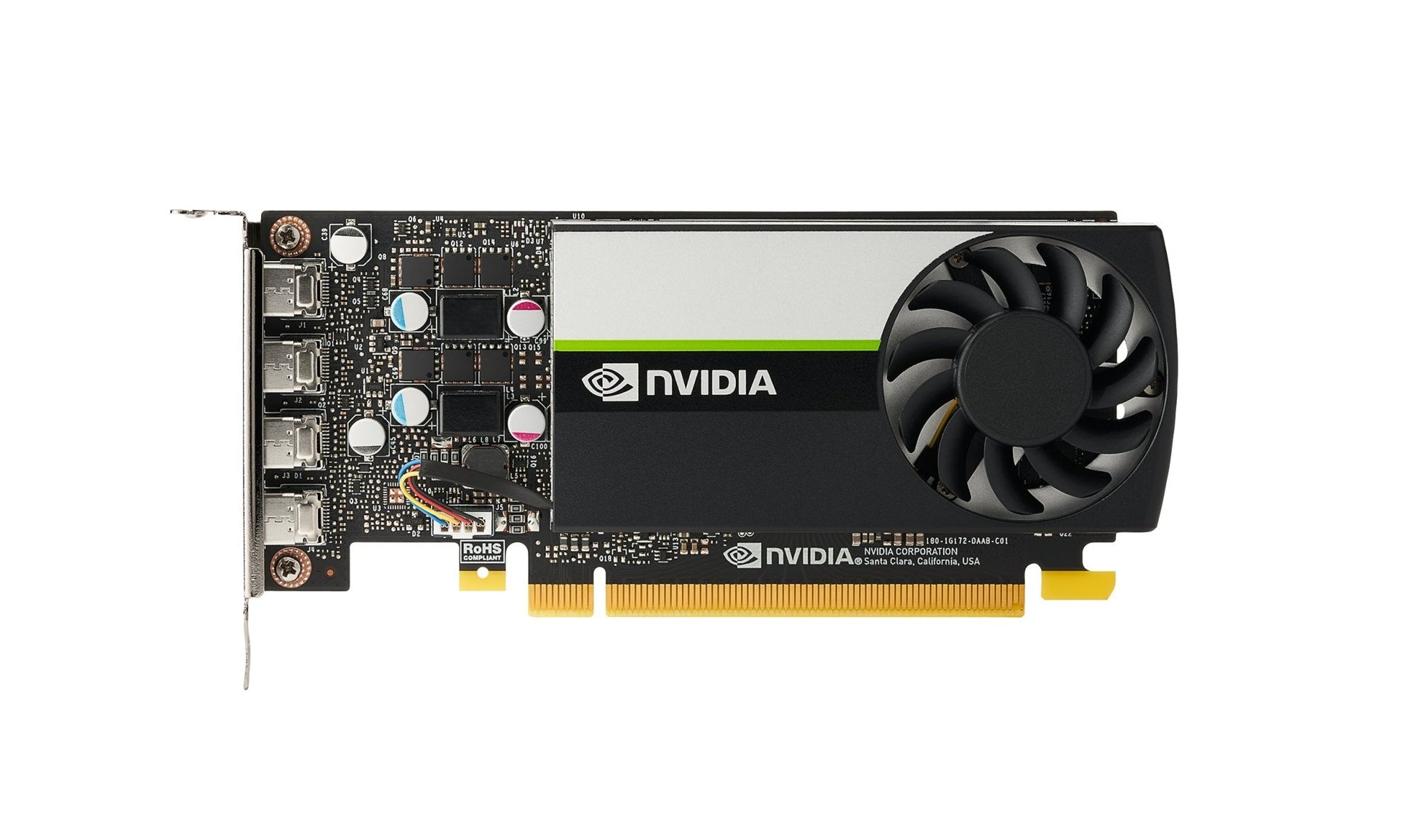HP NVIDIA T1000 8GB 4mDP, Z2 Mini low profile - CIRKULERAD