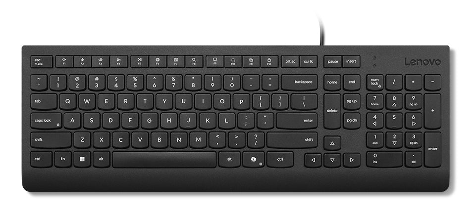 LENOVO Essential Wired Keyboard (Black) PT - CIRKULERAD