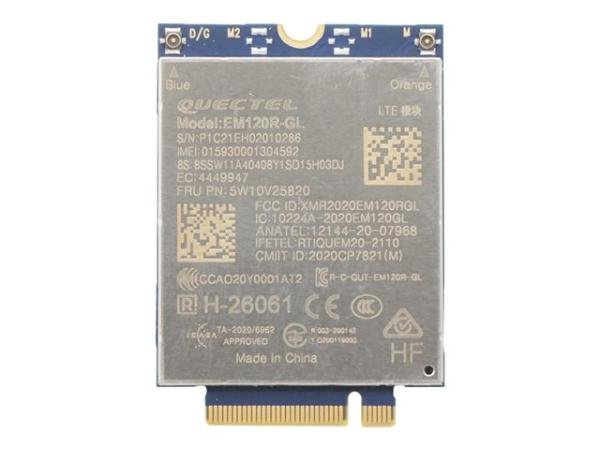 LENOVO ThinkPad Quectel EM120R-GL WWAN Module - 4G - CIRKULERAD