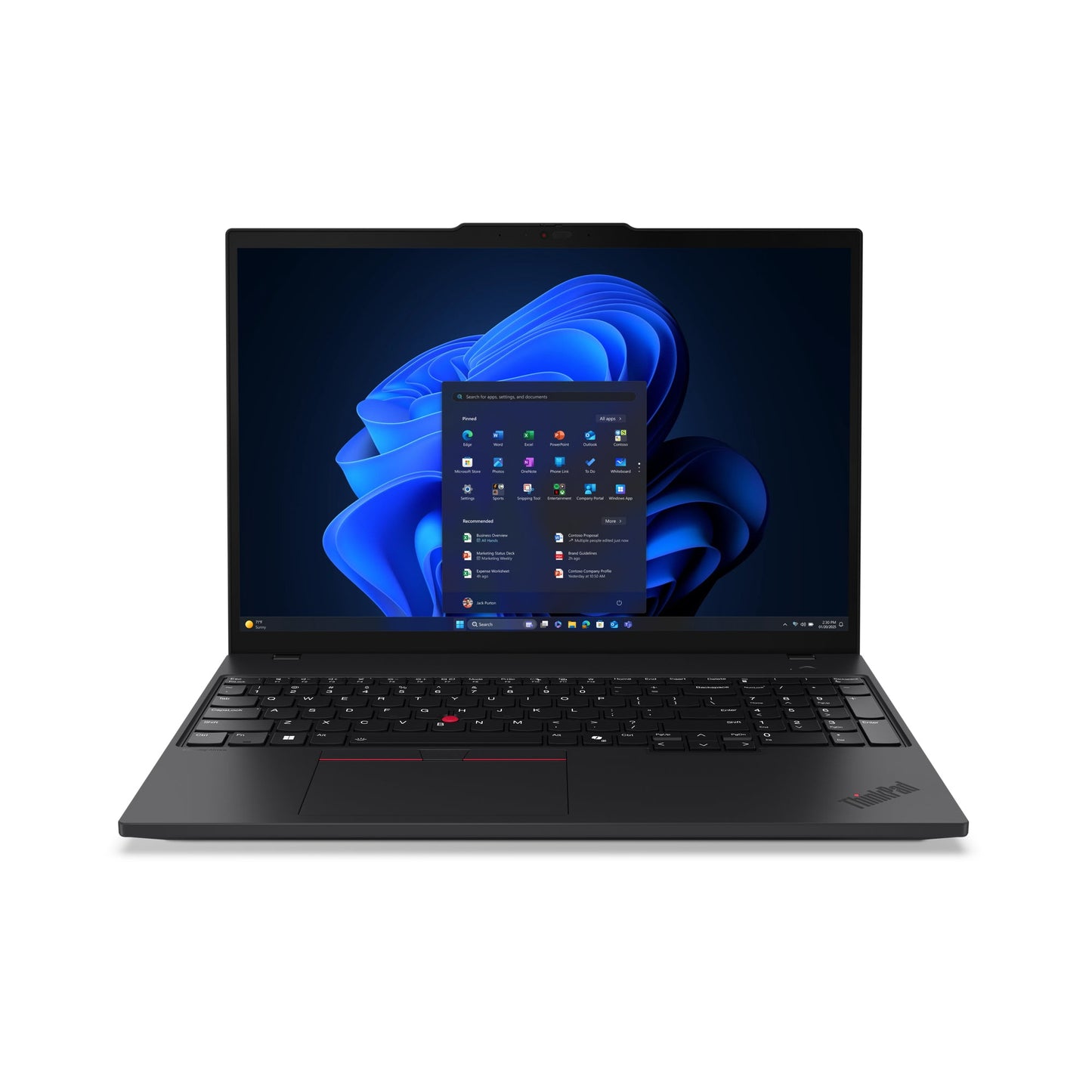 LENOVO THINKPAD T16 G4 / Intel Core Ultra 7 255U / 16GB / 512GB SSD NVMe M.2 / Windows 11 Pro / Svart - CIRKULERAD