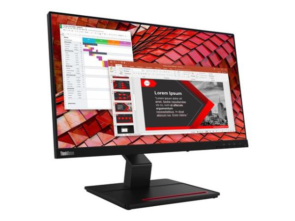 LENOVO ThinkVision T24t-20 - 23.8" FHD Monitor - Touch - CIRKULERAD