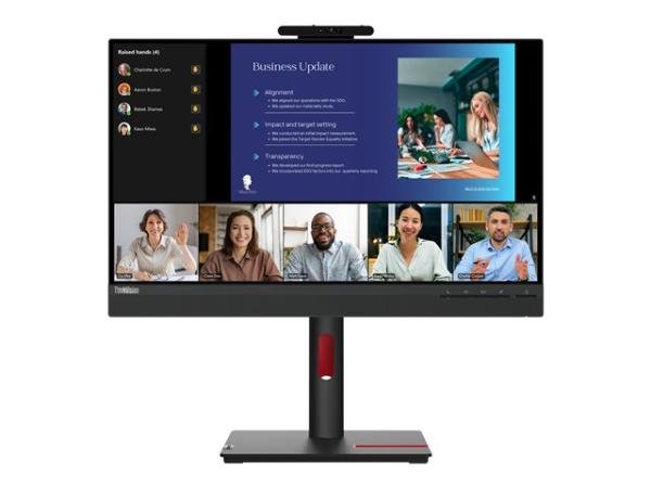 LENOVO ThinkVision T24v-30 FHD/CAM/Speak 24''Monitor - CIRKULERAD