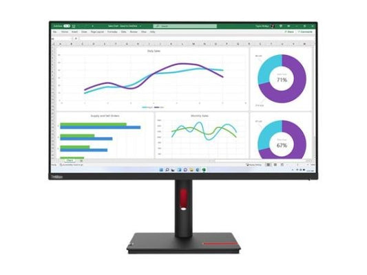 LENOVO ThinkVision T32h-30 QHD/HDMI/ 32", USB-C Dock - CIRKULERAD