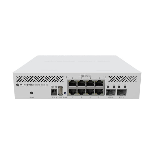 MikroTik CRS310-8G+2S+IN - CIRKULERAD