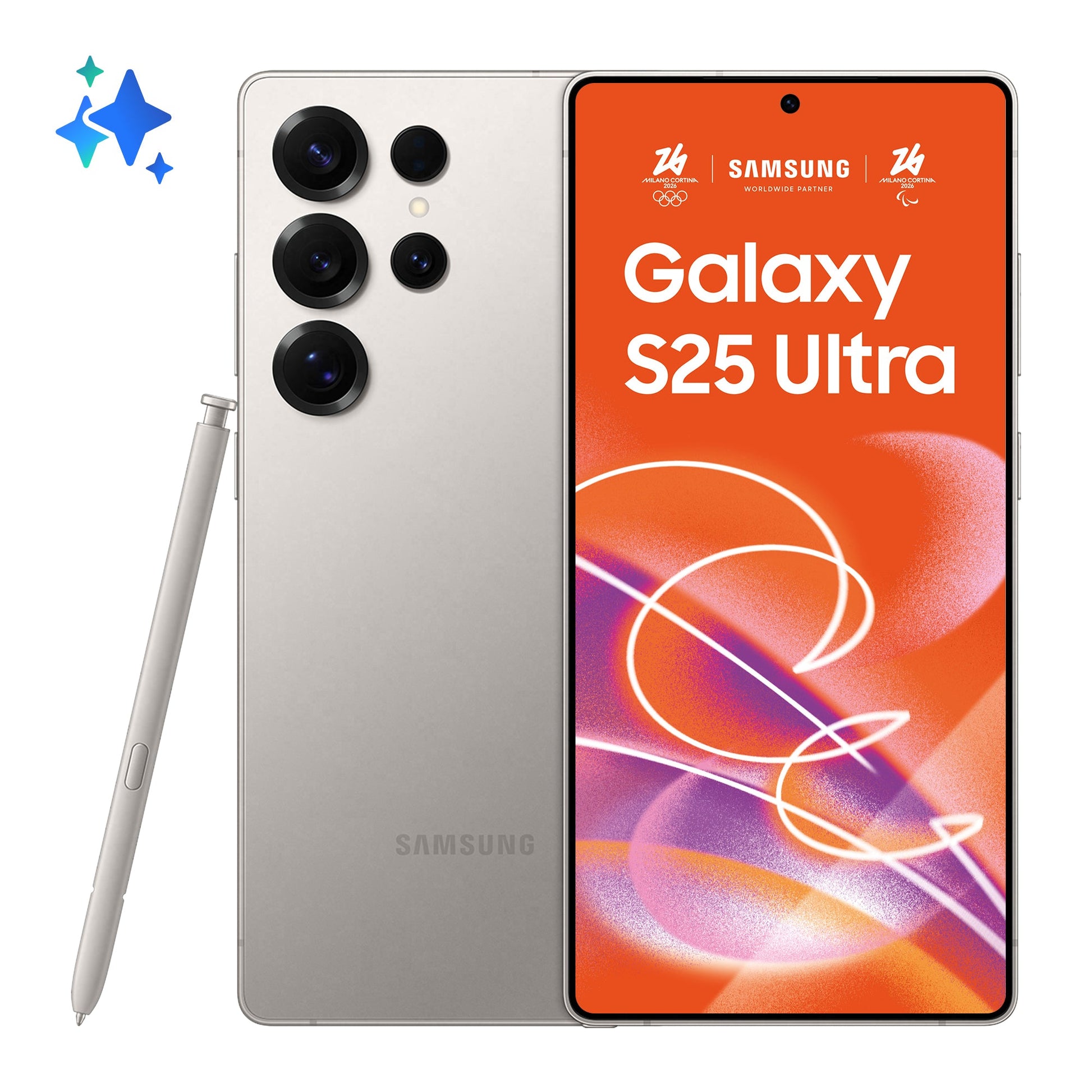 Samsung Galaxy S25 Ultra 5G 512GB S938B / Grå - CIRKULERAD