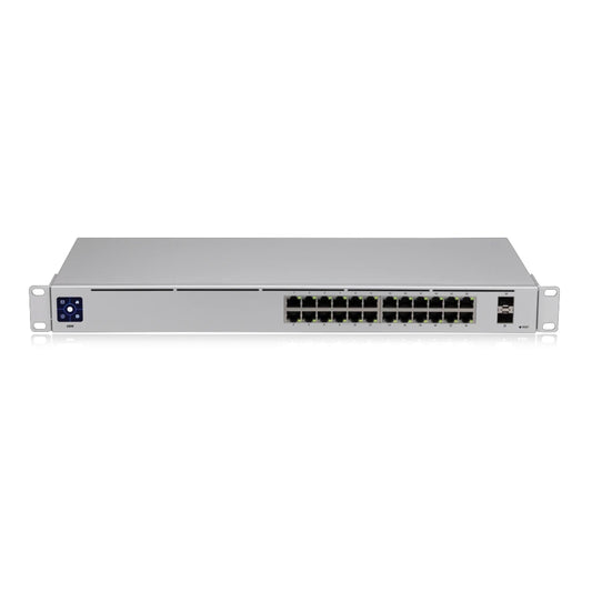 Ubiquiti USW-24-EU Nätverksswitchar - CIRKULERAD